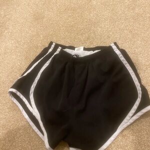Black Women's Athletic Shorts
